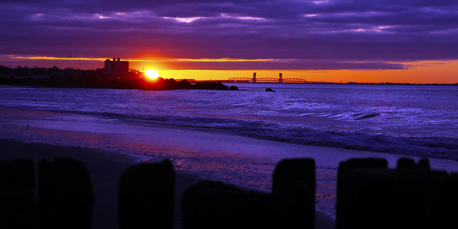 Coney Island Sunrise Photograph by Mitch Cat