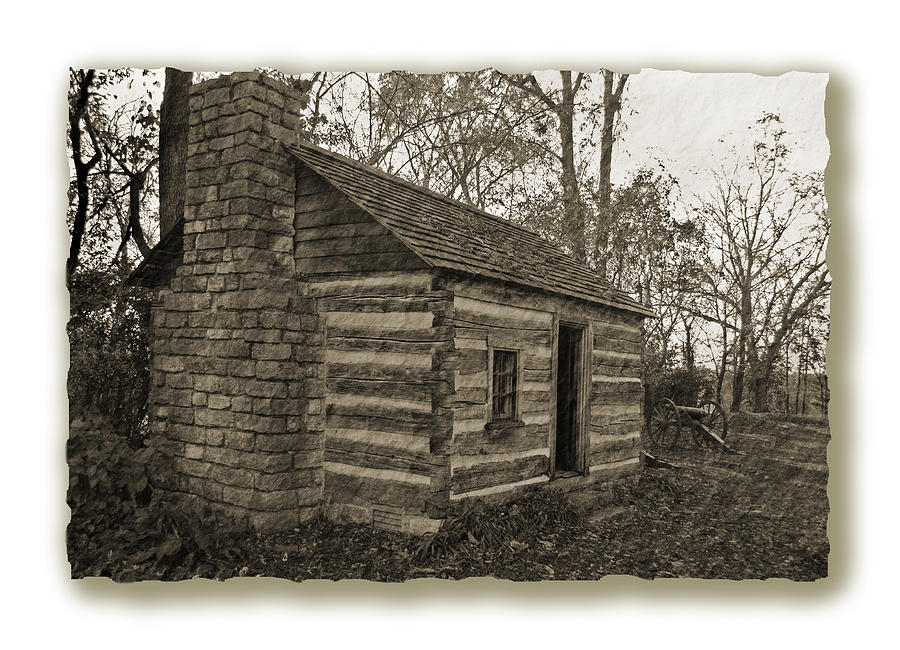 Confederate Cabin Photograph by JustJeffAz Photography