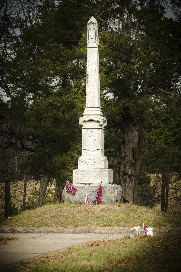 Tree Photograph - Confederate Dead by Bradley Clay