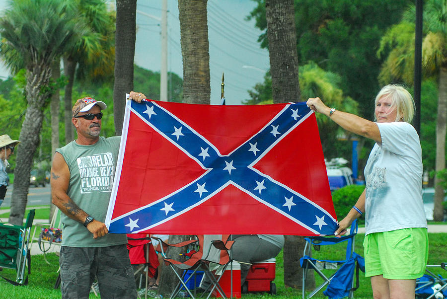 Confederate Flag Pride Photograph by MichaelWarrenPix