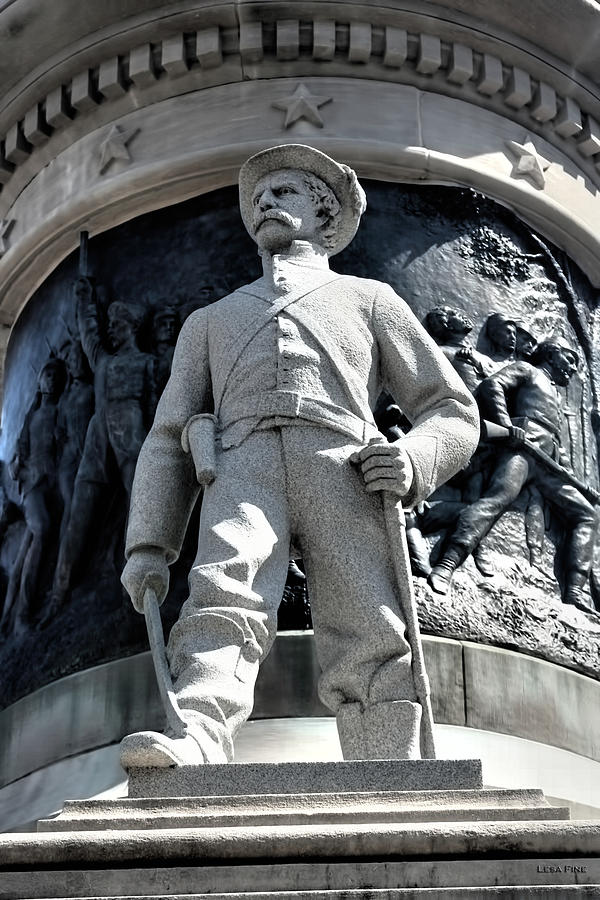 Hat Photograph - Confederate Soldier II Alabama State Capitol by Lesa Fine