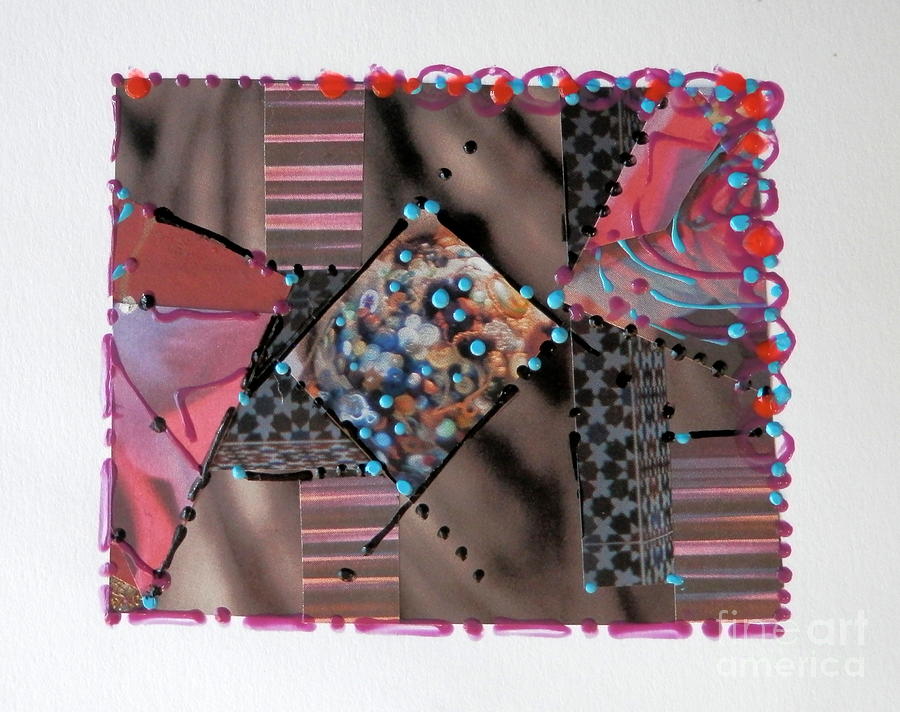 Confetti Grandure Mixed Media by Barbara Leigh Art
