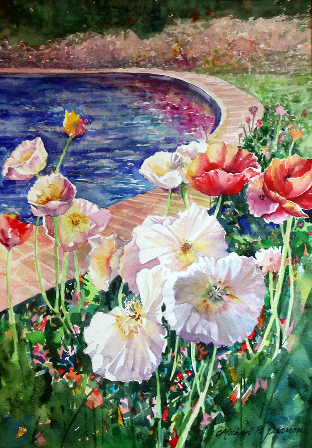 Confetti Painting by Michael Pearson Fine Art America