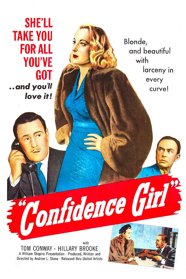 Confidence Girl, Us Poster, Middle Photograph by Everett | Fine Art America