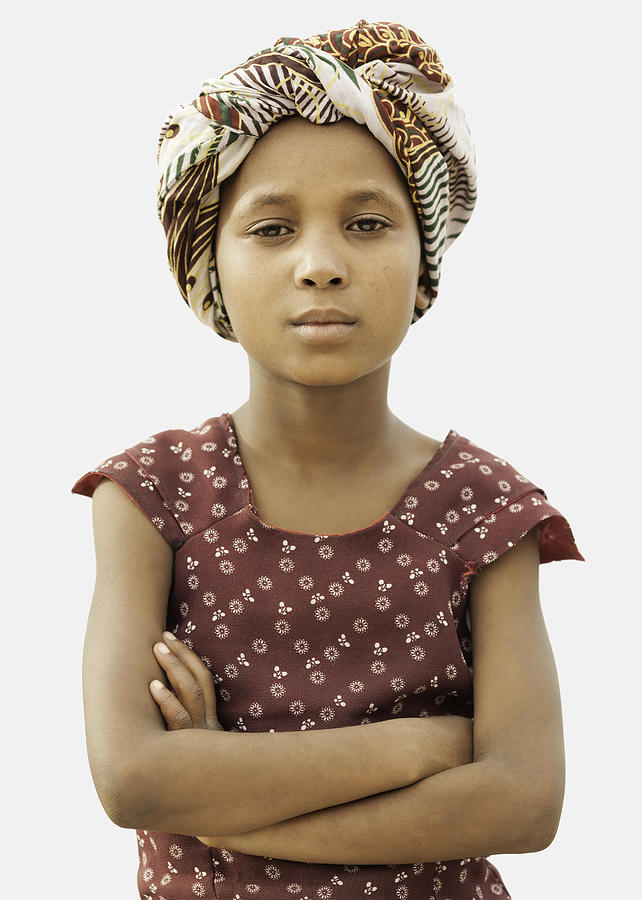 Confident Young African Girl Photograph by Ranplett