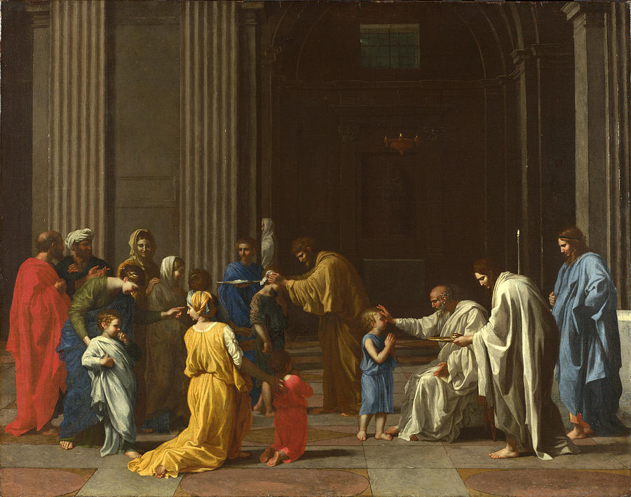 Confirmation Painting by Nicolas Poussin