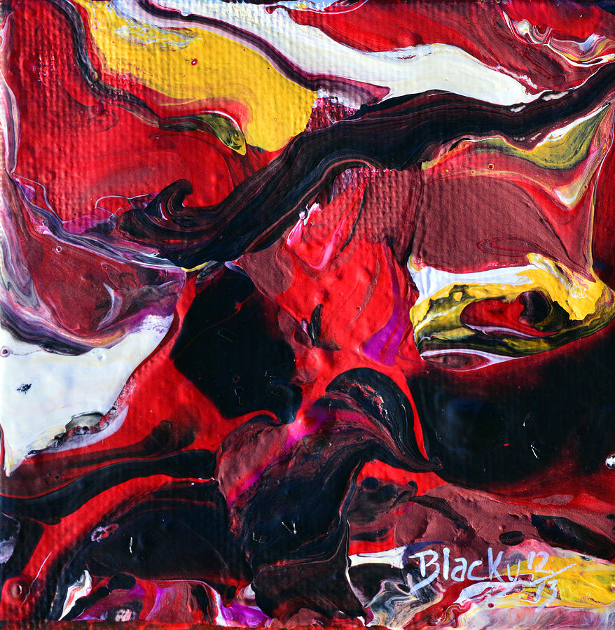 Abstract Painting - Conflicting Passions by Donna Blackhall