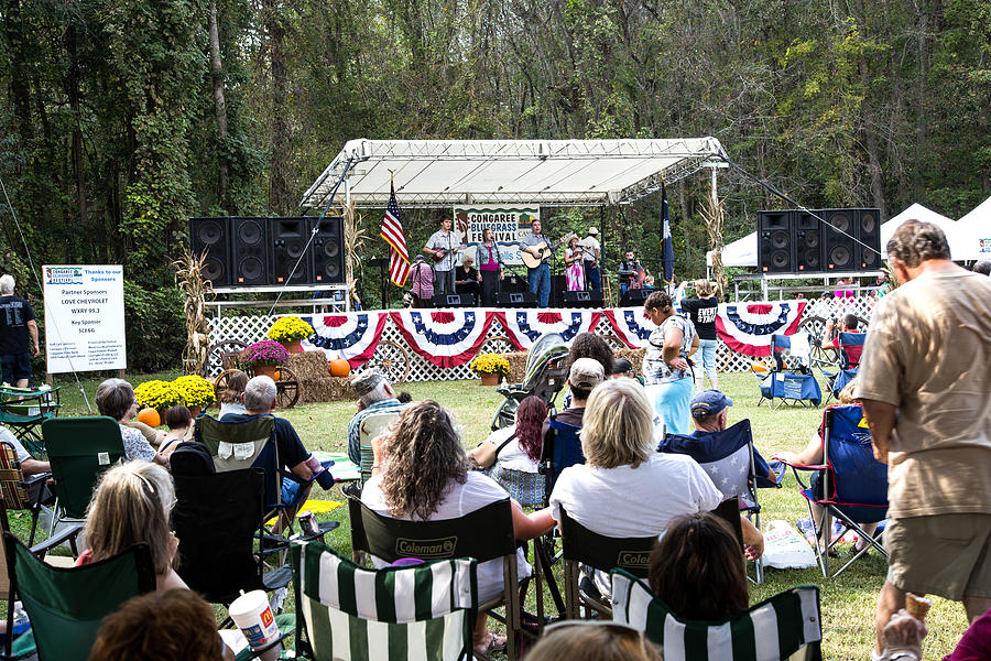 Congaree Bluegrass Festival Photograph by Charles Hite