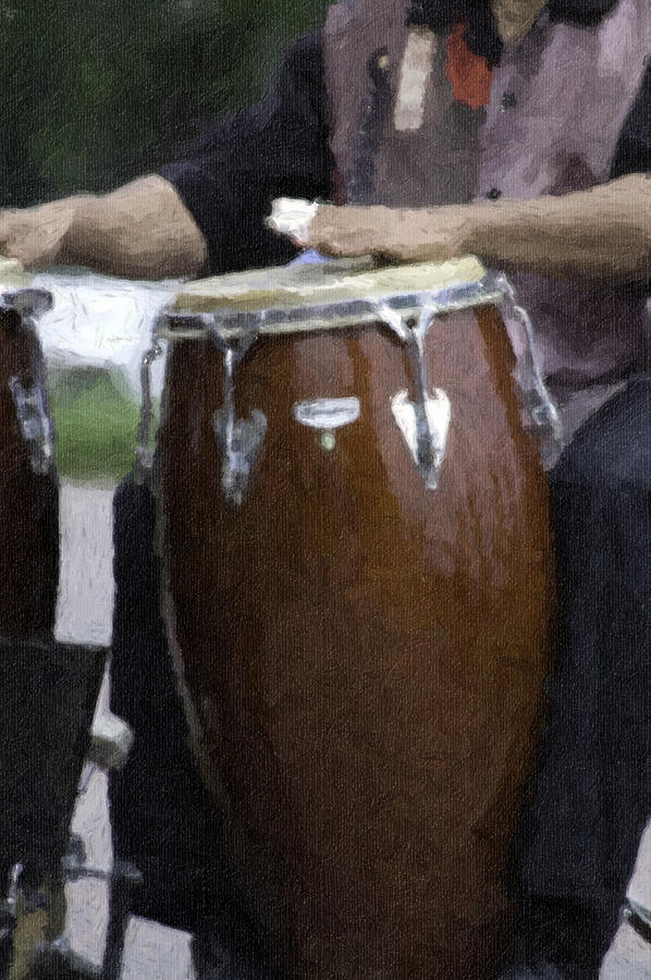 Jazz Photograph - Congas by Curtis Dale