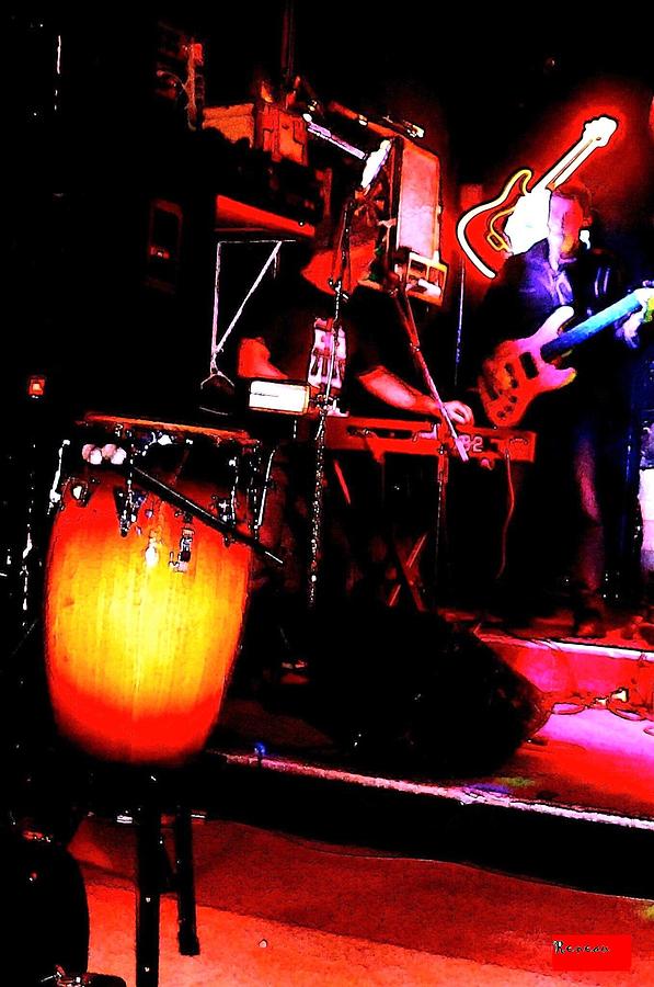 CONGAS on STAGE Photograph by A L Sadie Reneau
