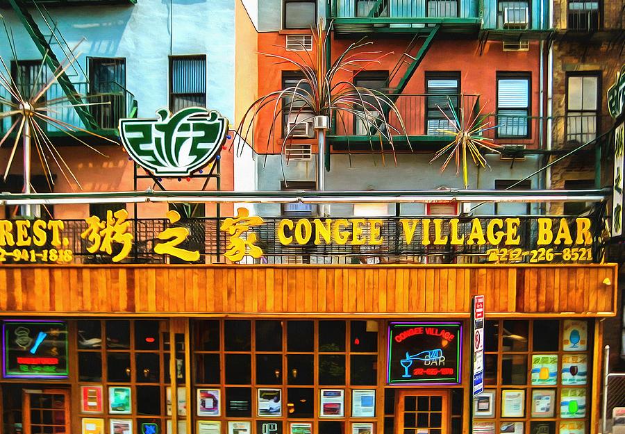 Congee Village Bar Photograph by Mick Flynn