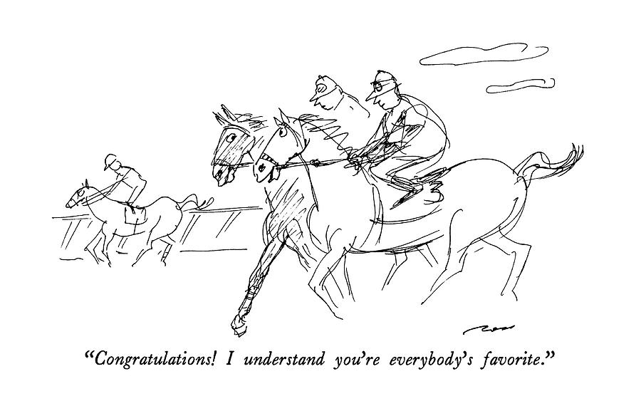 Congratulations!  I Understand Youre Everybodys Drawing by Al Ross