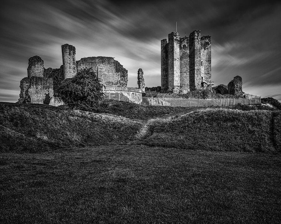 Castle Photograph - Conisbrough Castle Doncaster by Ian Barber