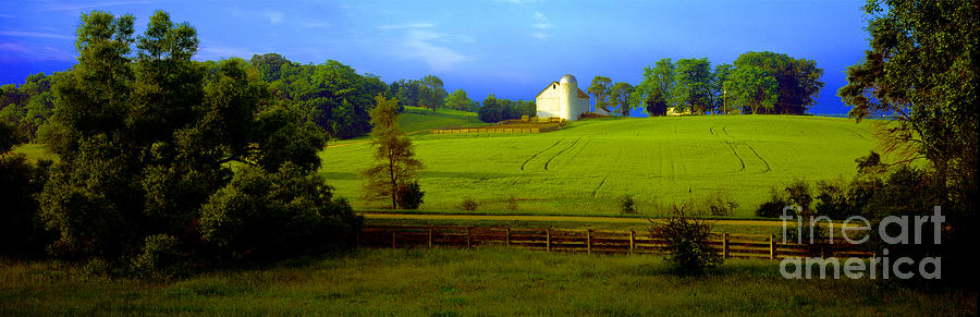 Conley road farm spring time Photograph by Tom Jelen