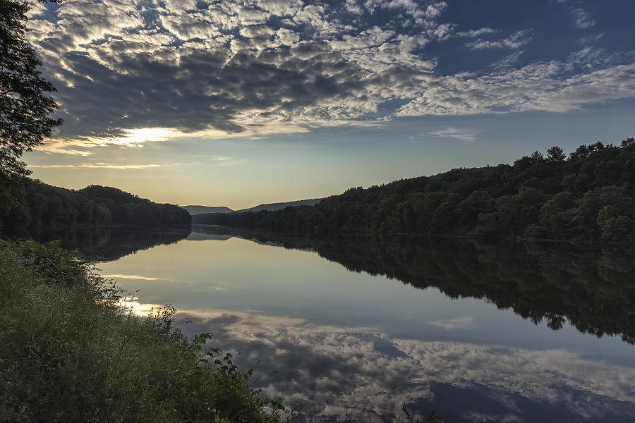 Connecticut River Morning Photograph by Tom Singleton