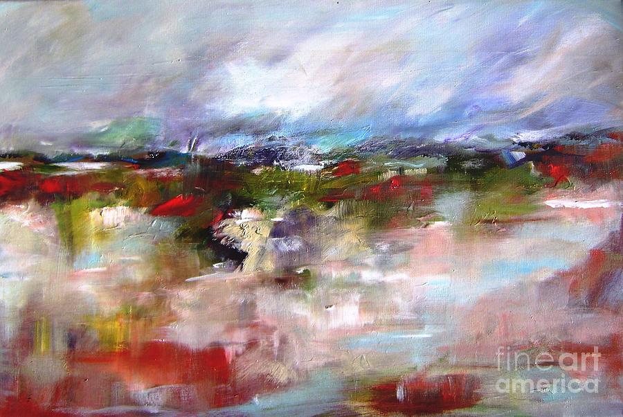 Connemara Abstract Landscape Painting  Painting by Mary Cahalan Lee - aka PIXI