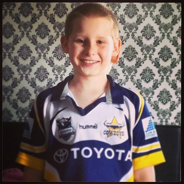 Connor Ready To Go To The Cowboys V Photograph by Stacey Pitman