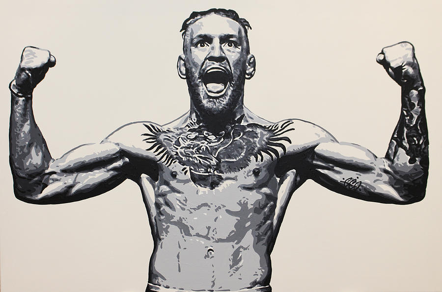 Mma Painting - Conor McGregor by Geo Thomson