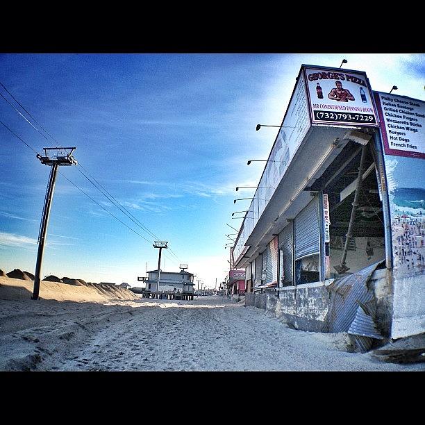 Beach Photograph - @conor910 And I Went To Seaside Heights by Angela Angermaier