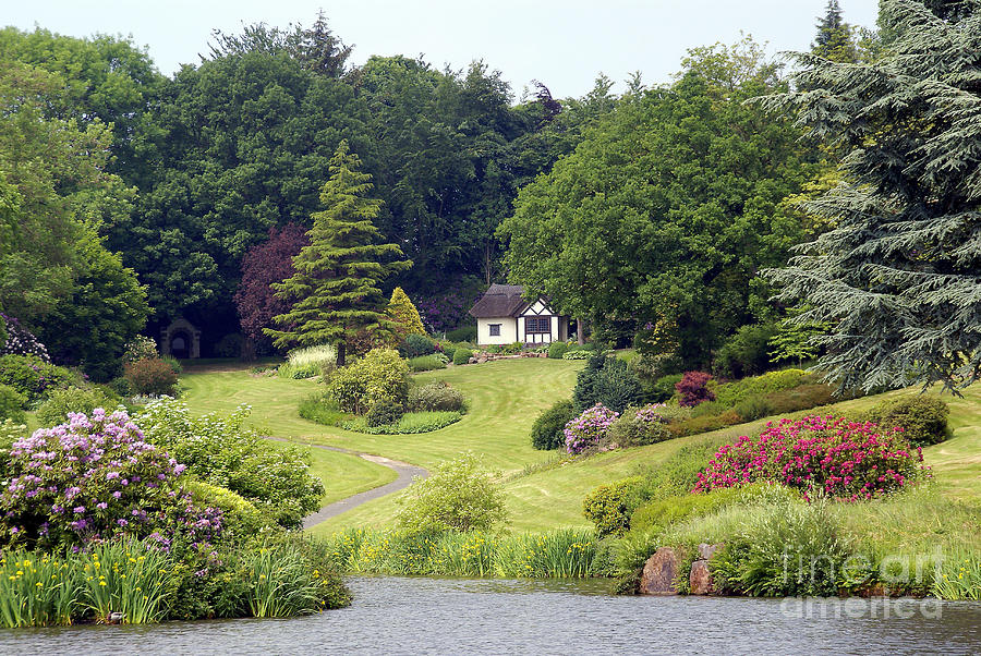 Consall Hall Landscape Gardens Photograph by Rod Jones