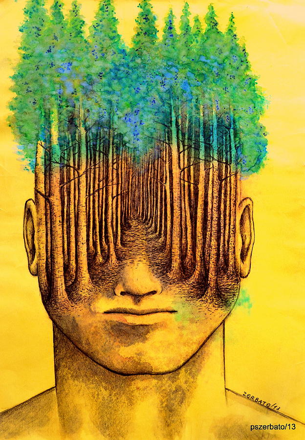 Nature Digital Art - Consciousness Creates Reality by Paulo Zerbato
