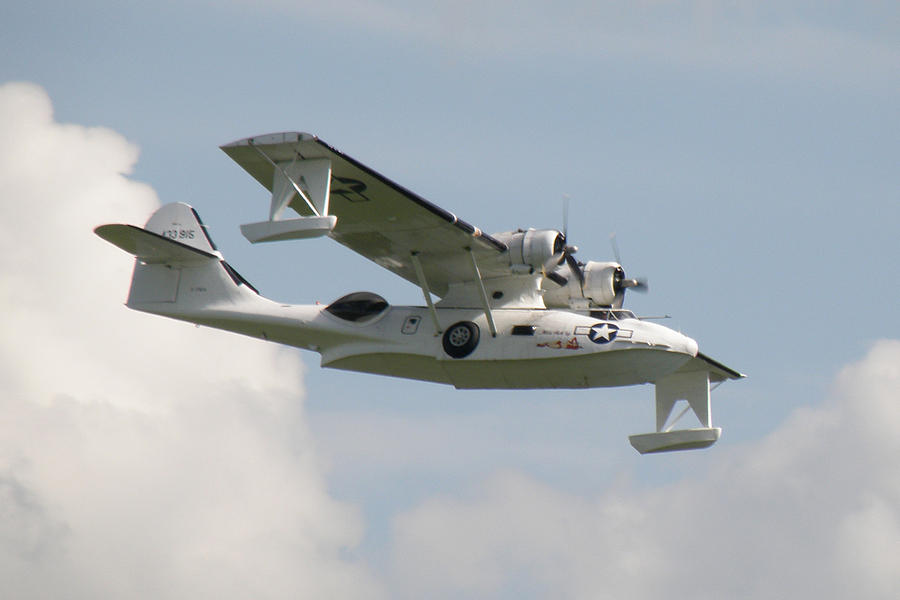 Amphibians Photograph - Consolidated PBY Catalina by Ted Denyer