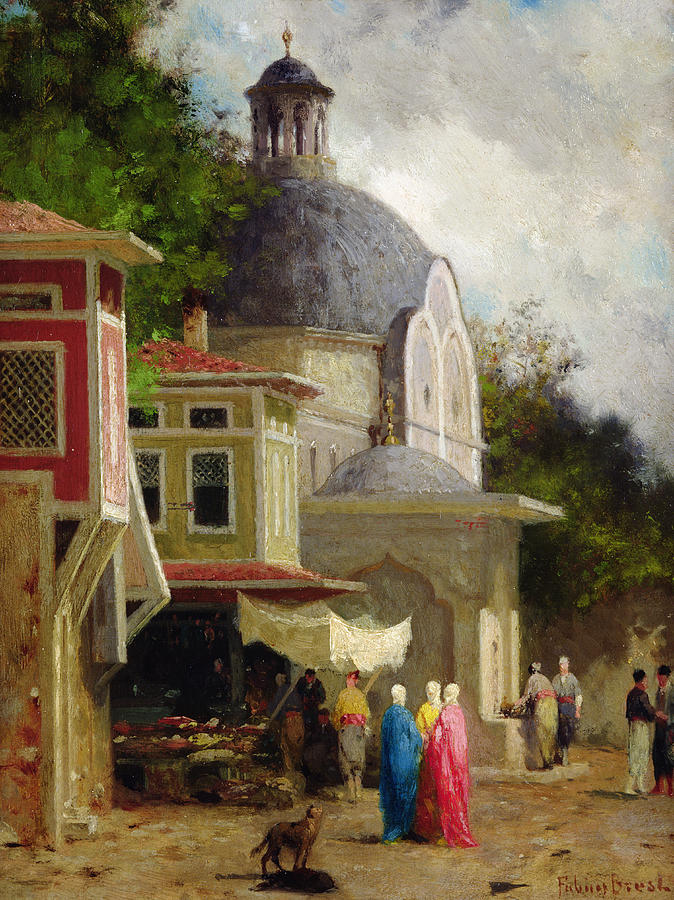 Constantinople Painting by Fabius Brest