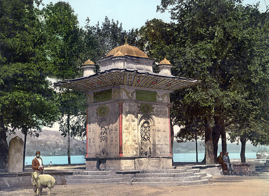 Constantinople Fountain Painting by Granger