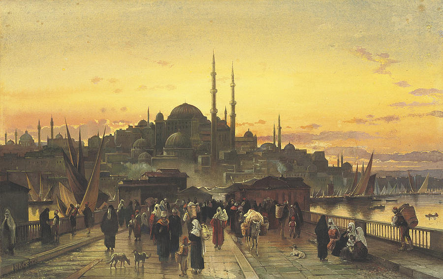 Constantinople Painting by Celestial Images
