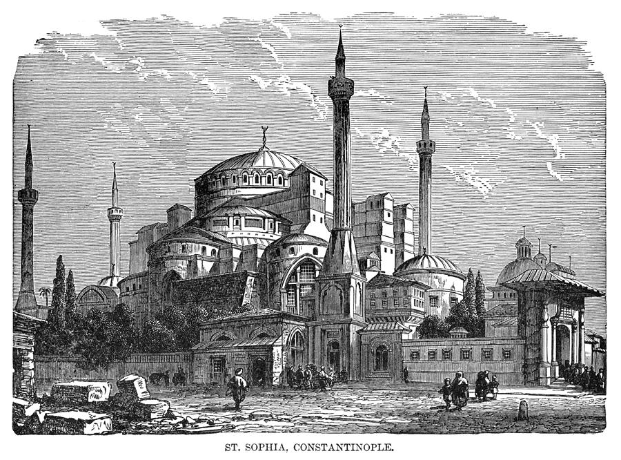 Constantinople St Painting by Granger