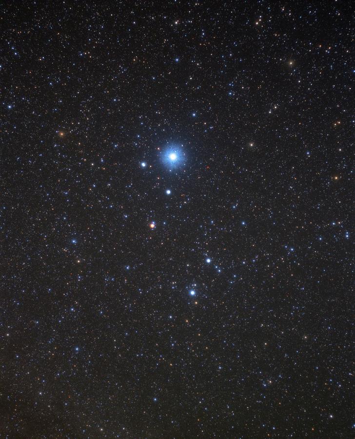 Constellation Of Lyra Photograph by Tony & Daphne Hallas/science Photo Library