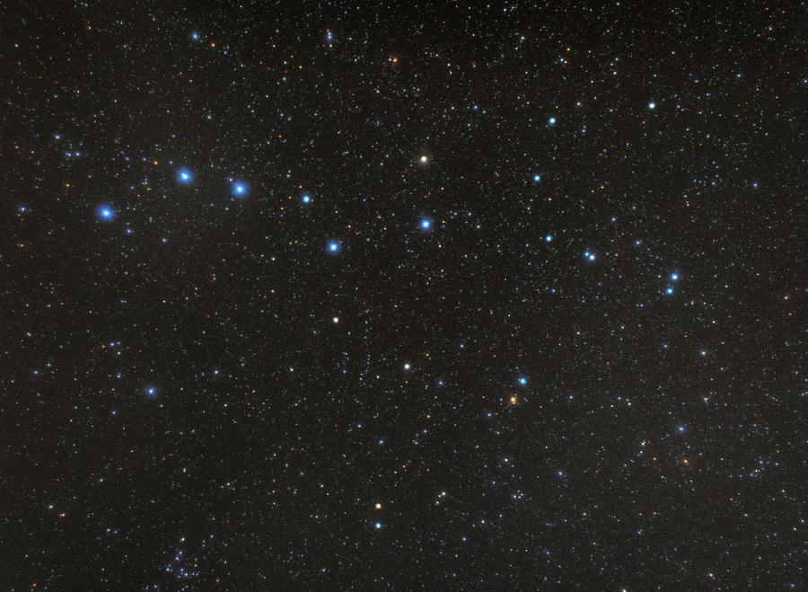 Constellation Of Ursa Major Photograph by Tony & Daphne Hallas/science Photo Library