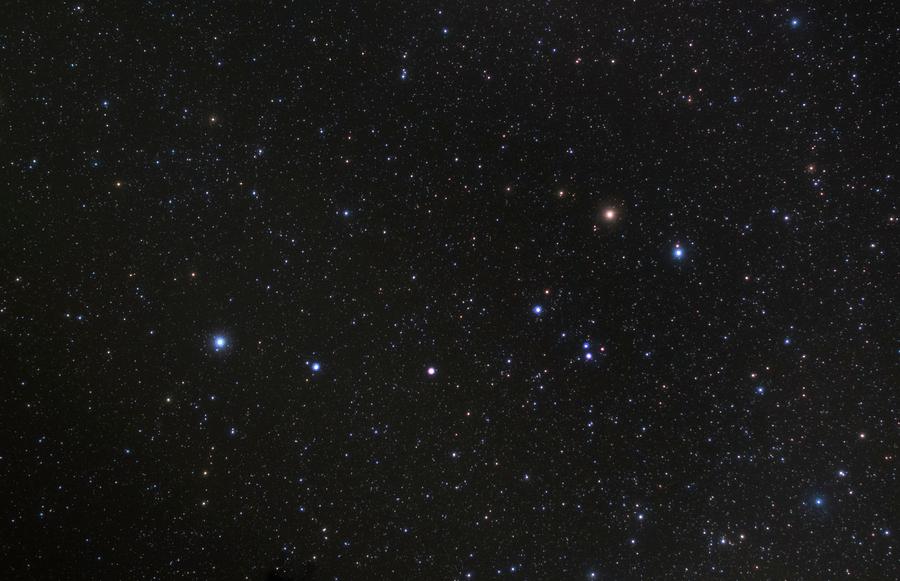 Constellation Of Ursa Minor Photograph by Tony & Daphne Hallas/science Photo Library