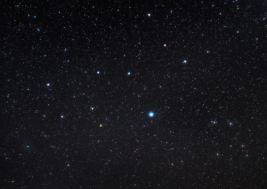 Constellation Of Virgo Photograph by Tony & Daphne Hallas/science Photo Library