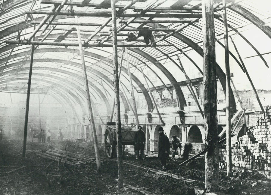 Construction Inauguration Of London Underground System In Photograph by ...