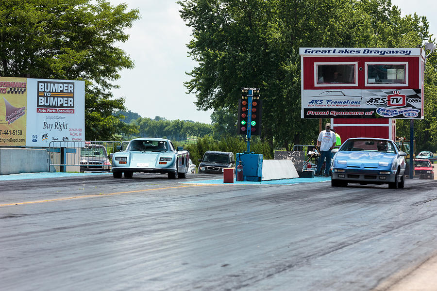Consulier GTP vs Dodge Shelby Daytona - 02 Photograph by Josh Bryant