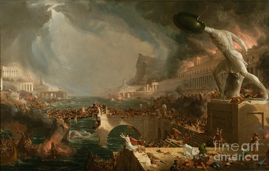 Consummation Thomas Cole Painting by Celestial Images