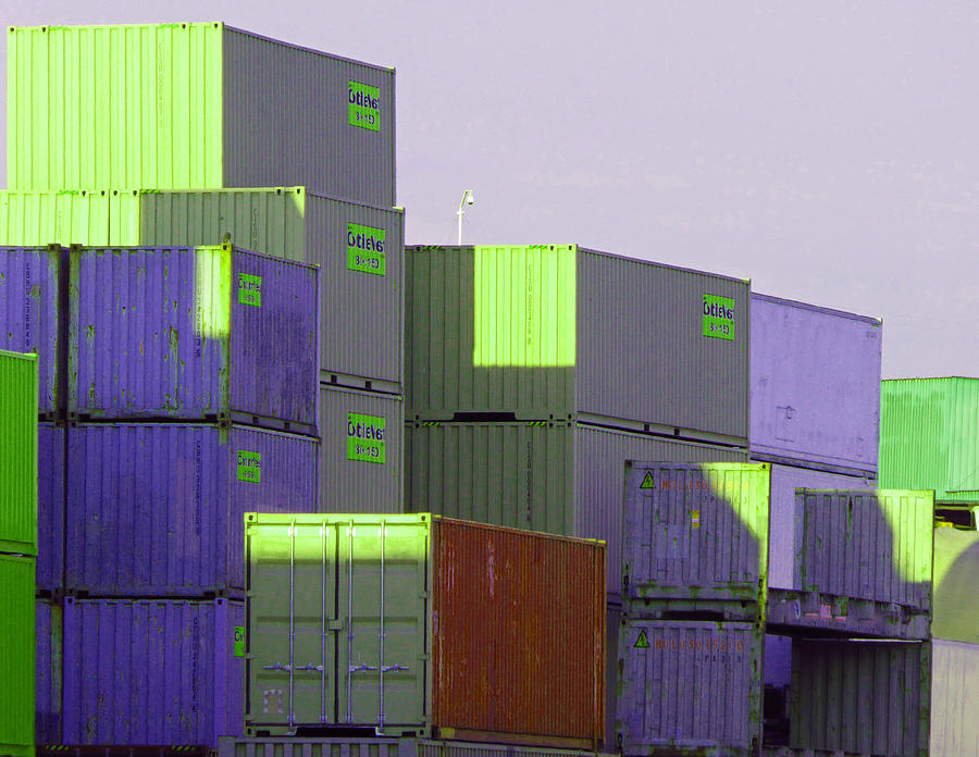 Containers 10 Photograph by Laurie Tsemak