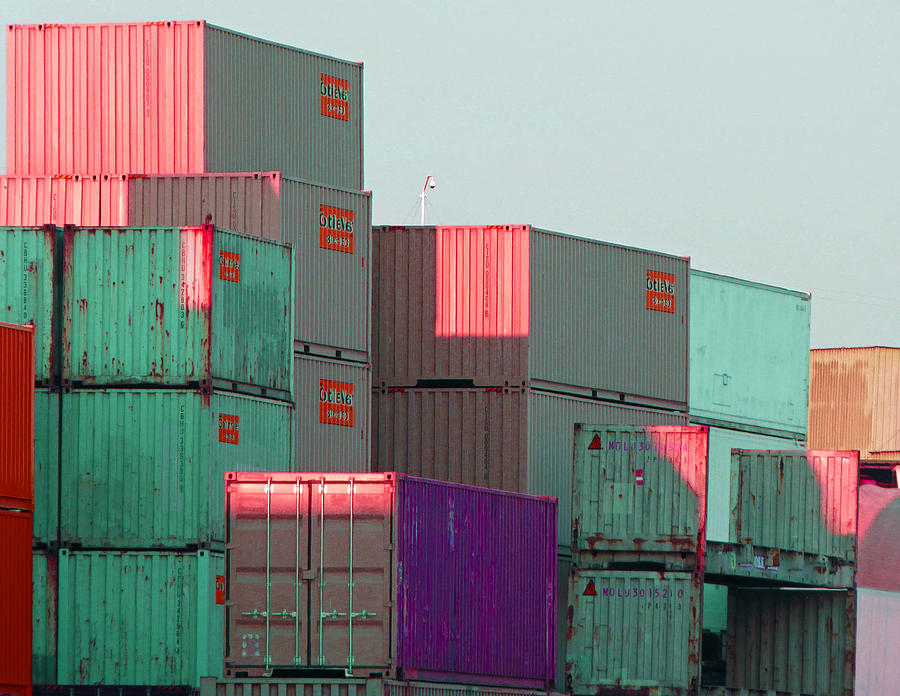 Containers 11 Photograph by Laurie Tsemak