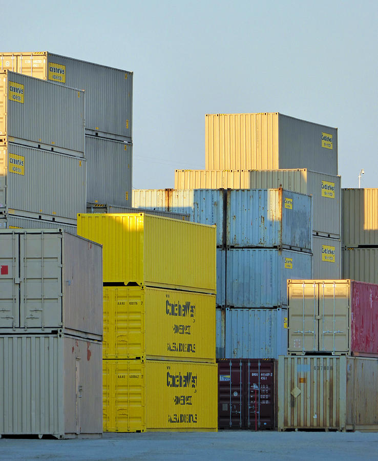 Containers 12 Photograph by Laurie Tsemak