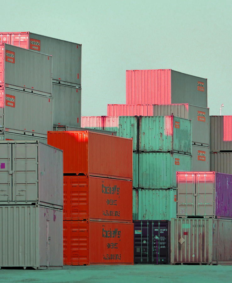 Containers 14 Photograph by Laurie Tsemak