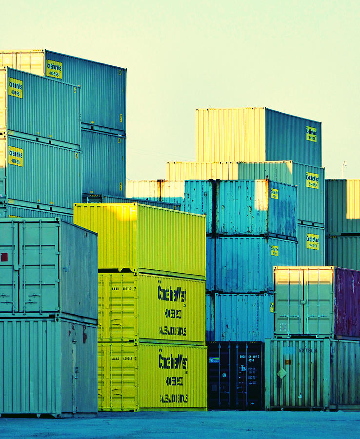 Containers 16 Photograph by Laurie Tsemak