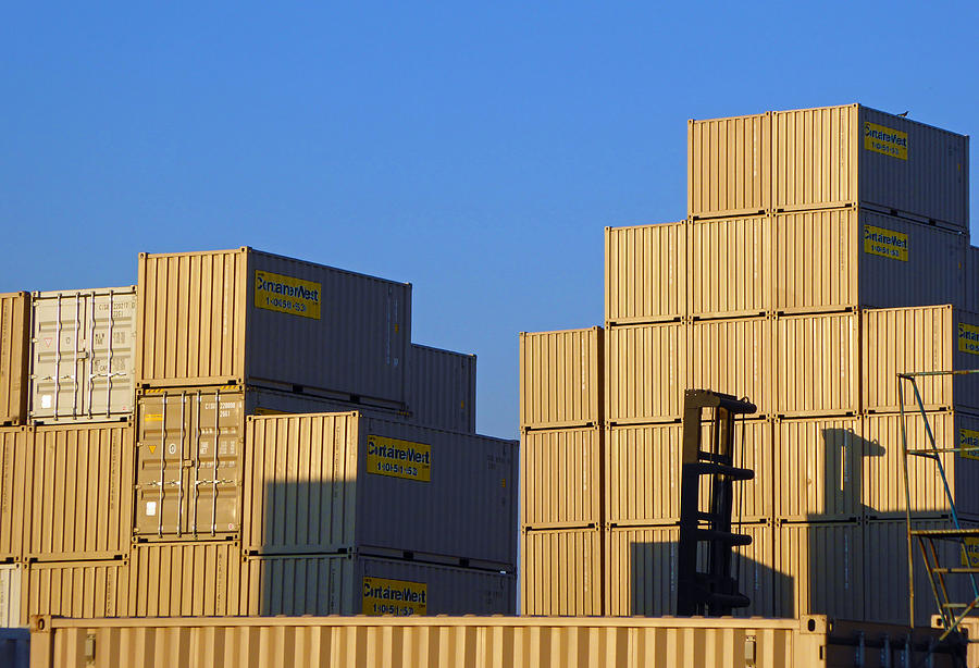 Containers 17 Photograph by Laurie Tsemak