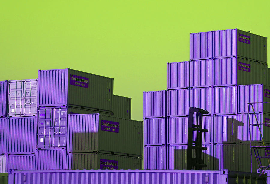 Containers 19 Photograph by Laurie Tsemak