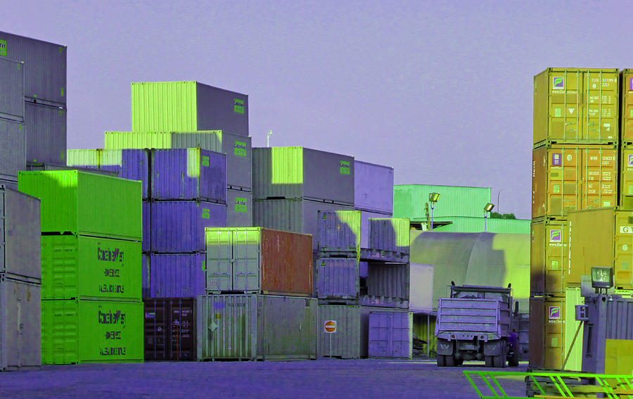 Containers 2 Photograph by Laurie Tsemak