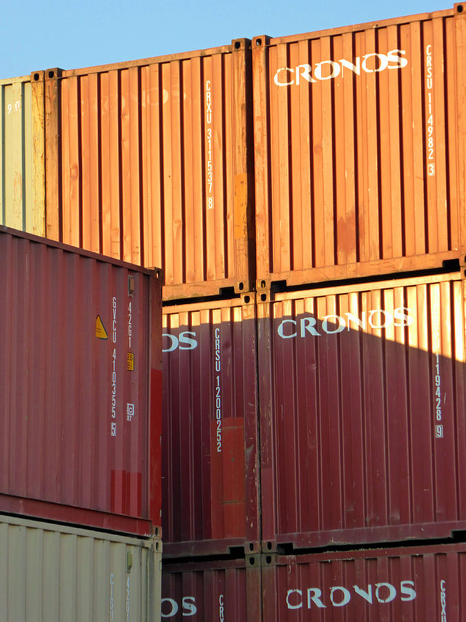Containers 6 Photograph by Laurie Tsemak