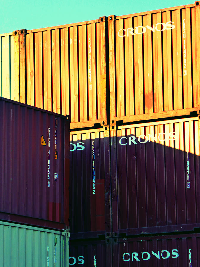 Containers 7 Photograph by Laurie Tsemak