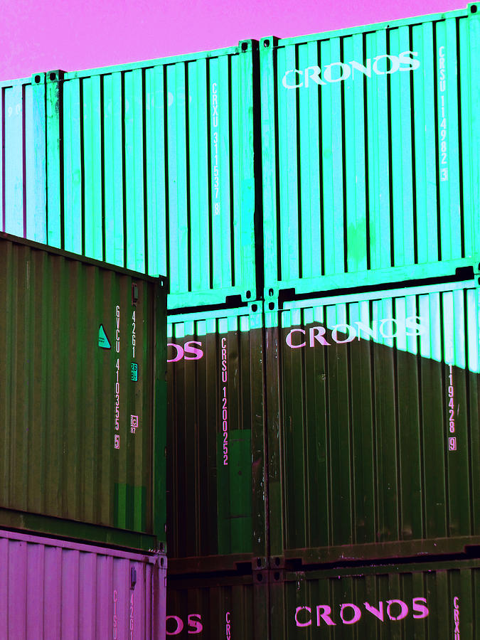 Containers 8 Photograph by Laurie Tsemak