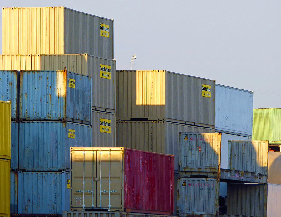 Containers 9 Photograph by Laurie Tsemak