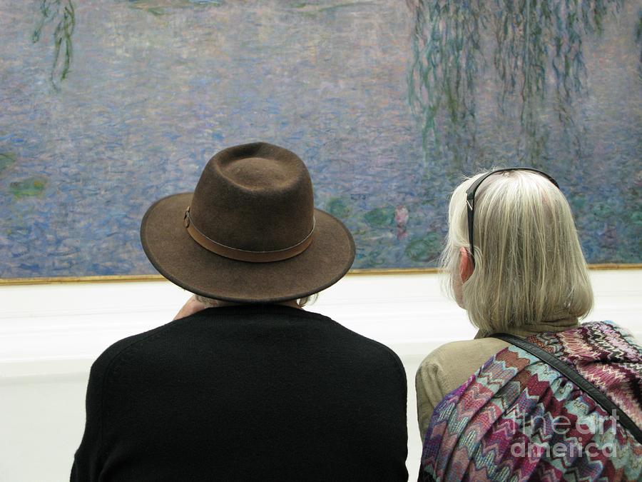 Impressionism Photograph - Contemplating Art by Ann Horn
